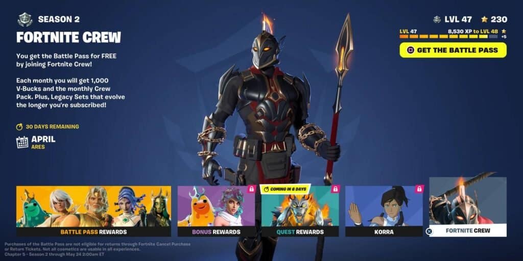 ares skin